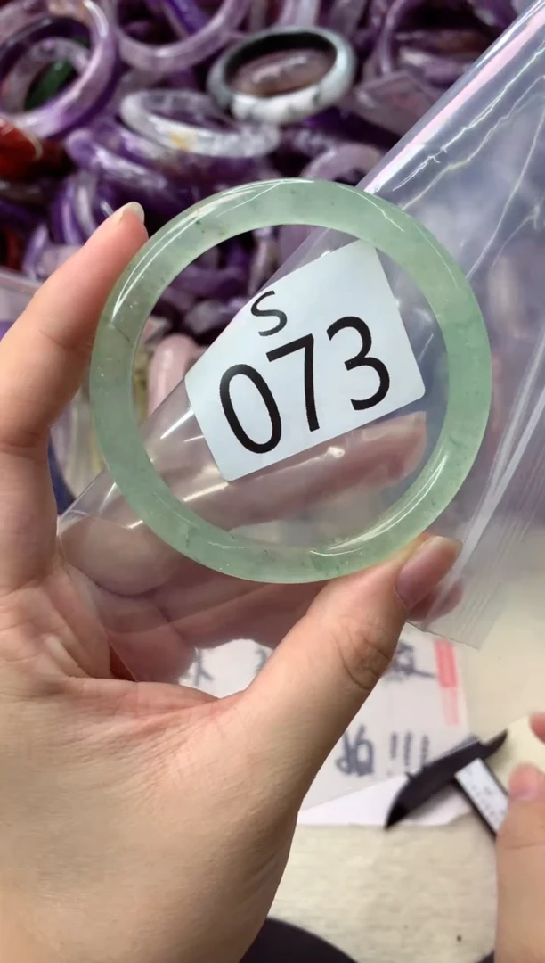 未镶嵌手镯水晶S073-55