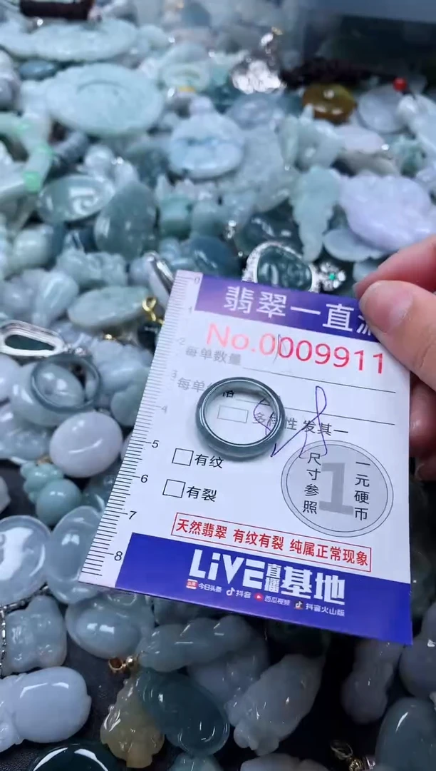 【闪购商品】翡翠吊坠(不含链)未镶嵌9911