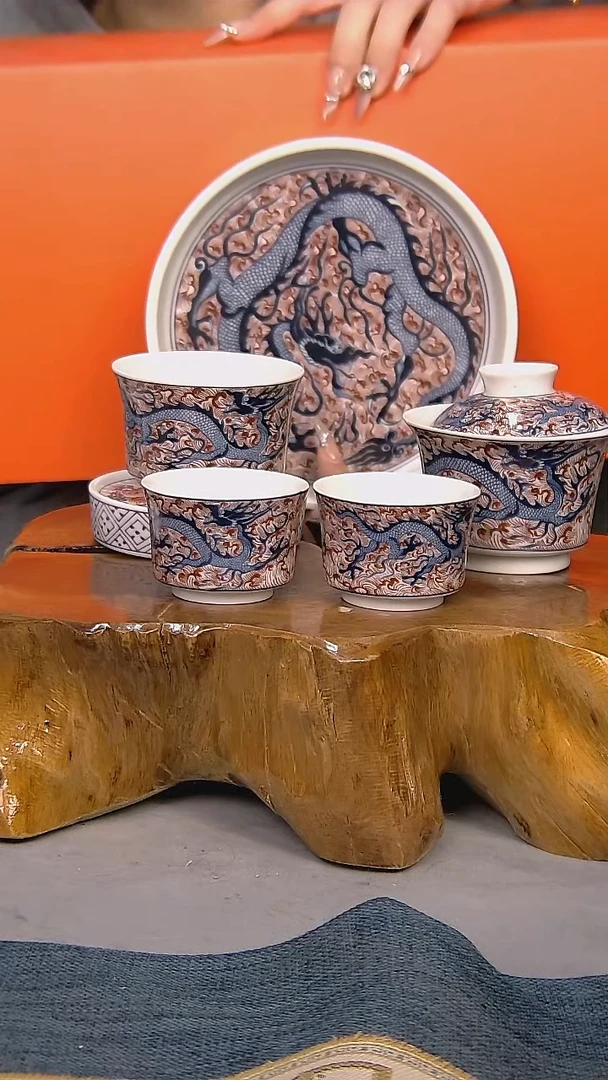 【闪购商品】礼盒6件套陶瓷茶具家用系列