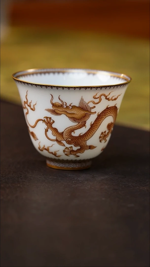 其他精品龙纹铃铛杯