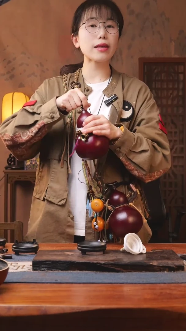 【闪购商品】257号精品大漆葫芦防腐防渗装水茶酒