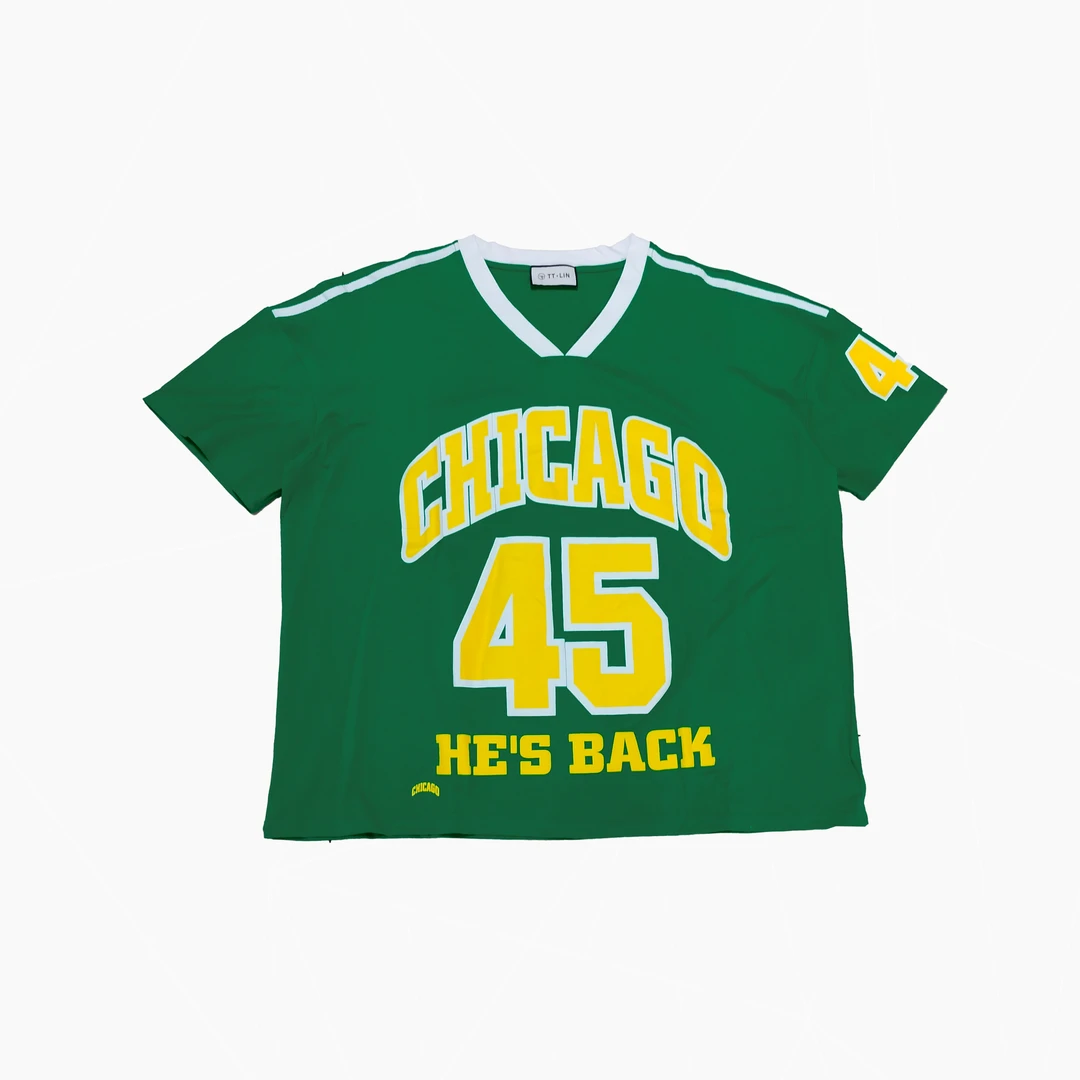 2024夏季新款宽松百搭时尚卡通字母印花短袖T恤3904