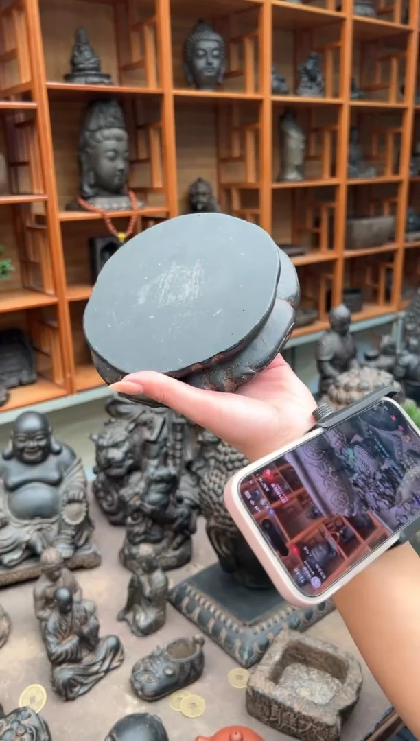 陶土【火山泥】金箍坛底座