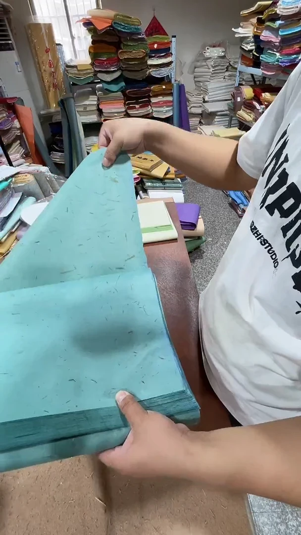 34*138孔雀绿檀皮真银50张
