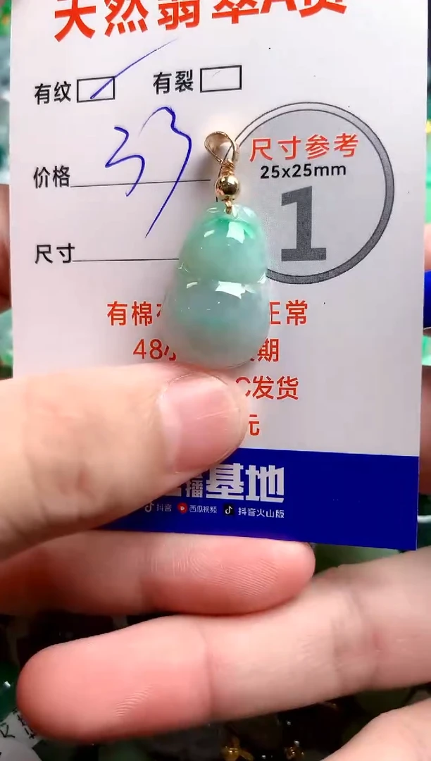 翡翠未镶嵌颈饰14007540