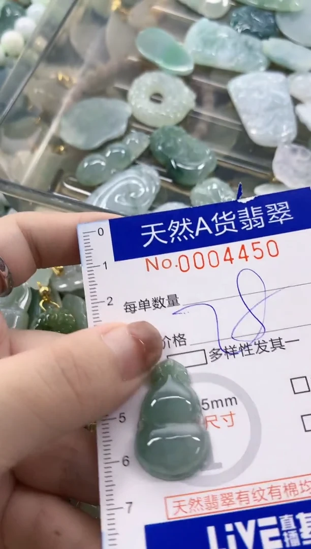 颈饰未镶嵌翡翠天然A货翡翠
