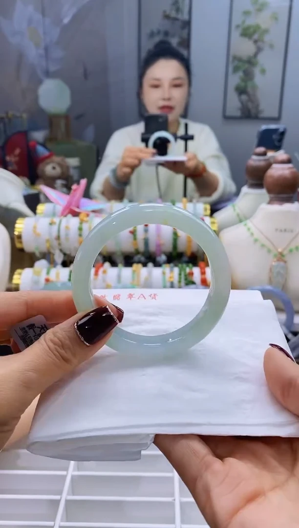 未镶嵌手镯翡翠140号55.7/11.4*8.5