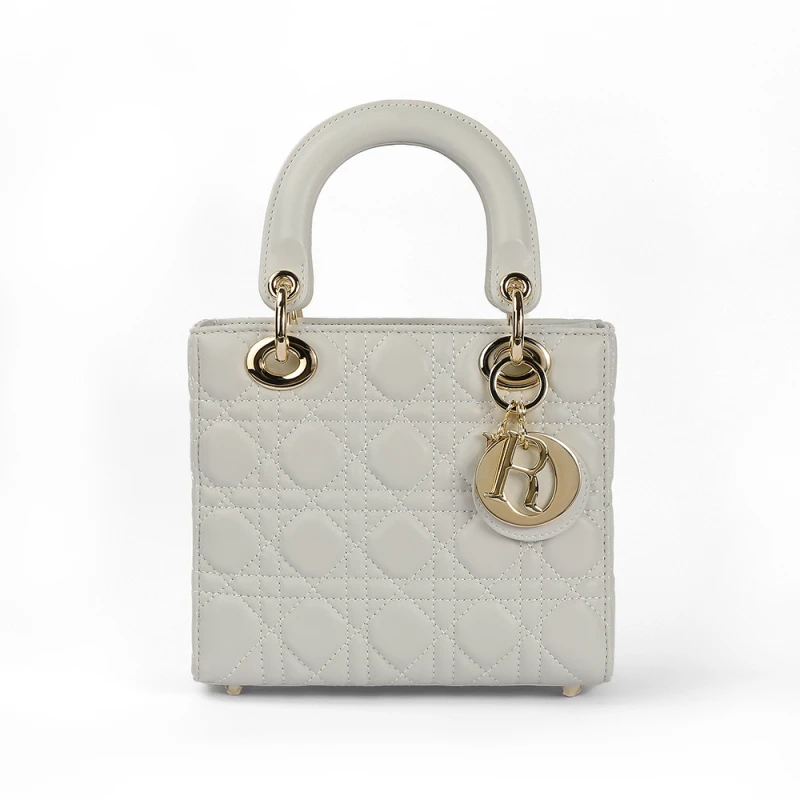 【云云甄选】J-6177-白色 磁扣可折叠韩式做旧耐脏单肩包