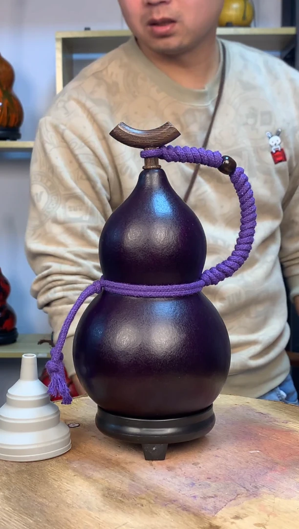 天然大漆酒葫芦装酒装饮料装热水