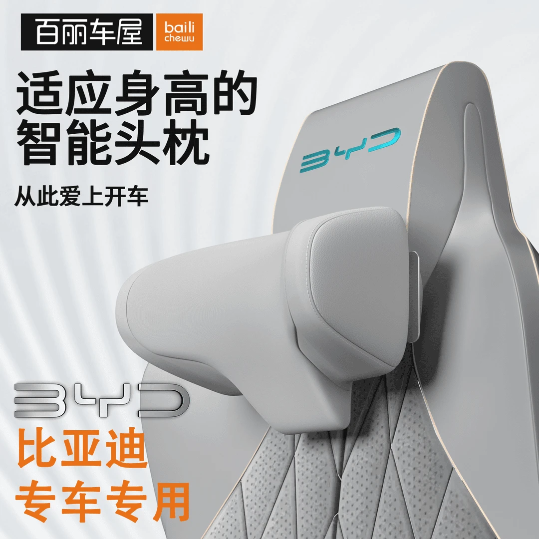 百丽车屋适用比亚迪秦唐宋元海豹海豚护卫驱逐舰0507PlusMax头枕