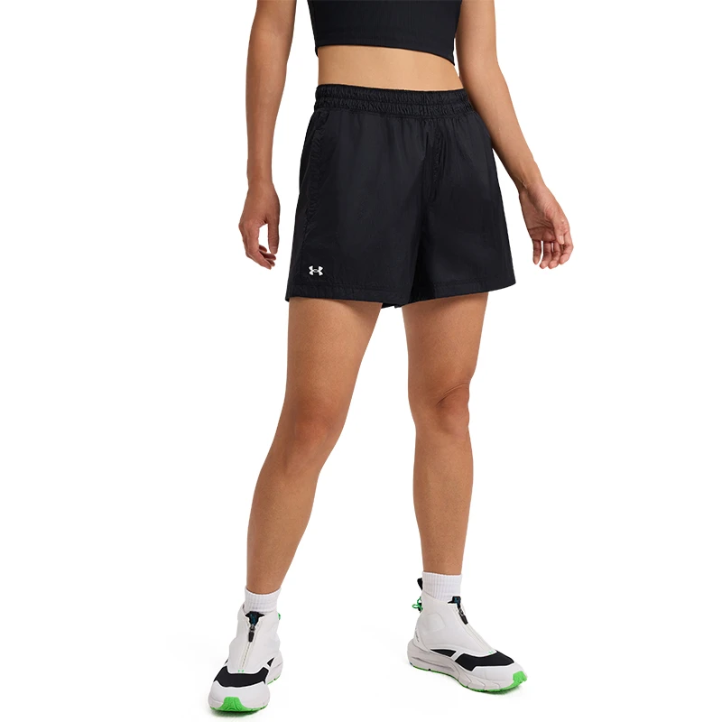安德玛官方UA春夏Rival女子透气运动休闲短裤1389628
