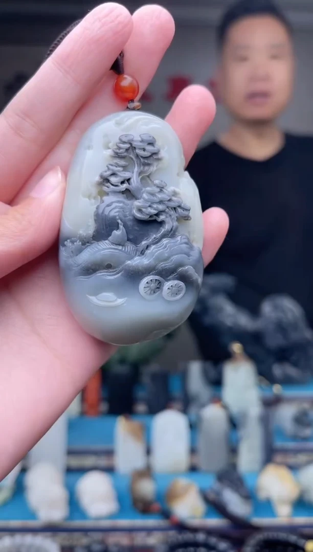 未镶嵌和田玉挂件1