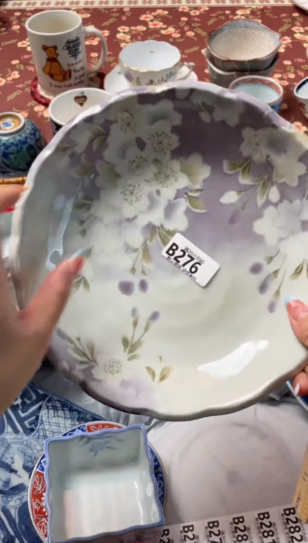 瓷片小*蹬瓷器瓷器B276