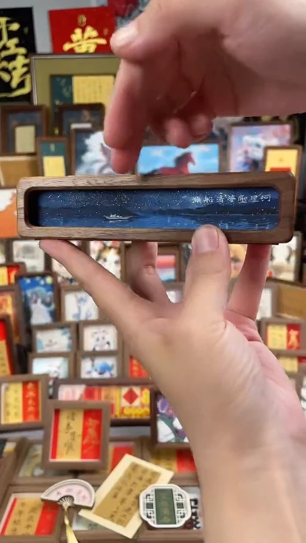 国画纯手绘书法绘画作品