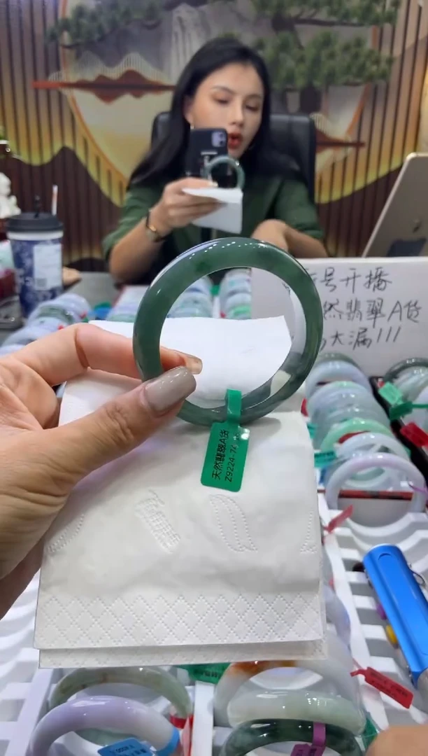 未镶嵌手镯翡翠00009209