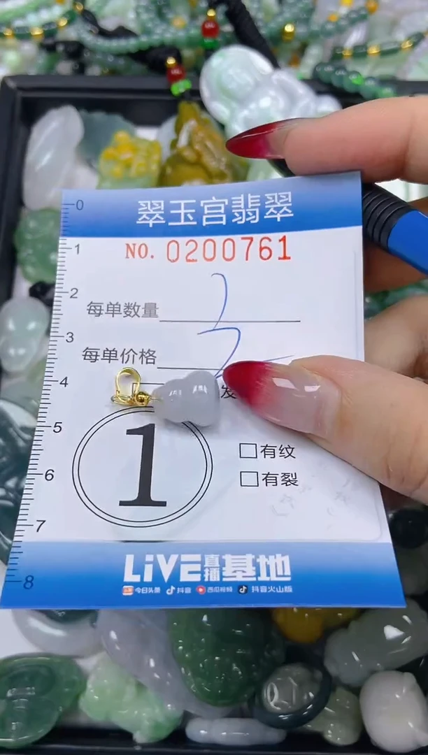 颈饰未镶嵌翡翠闪购0200761