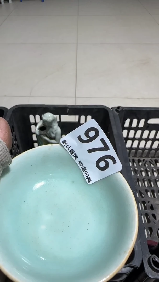 瓷片詹*福亿容工艺品976