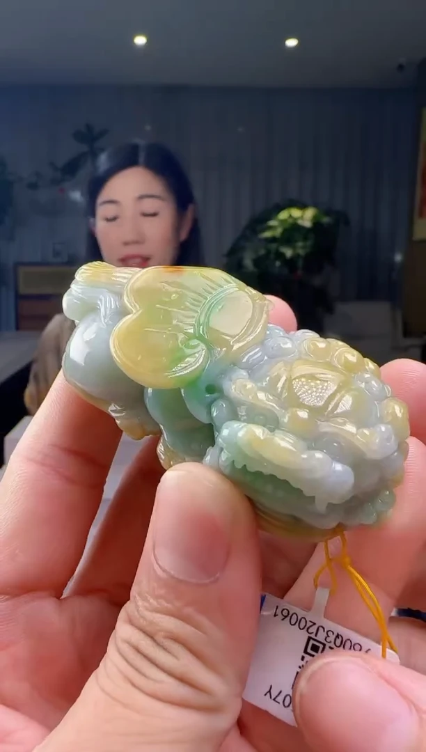 翡翠未镶嵌吊坠(不含链)AX@@960Q3J20061
