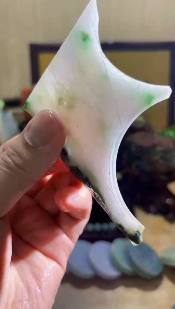 颈饰未镶嵌翡翠A货常星5290