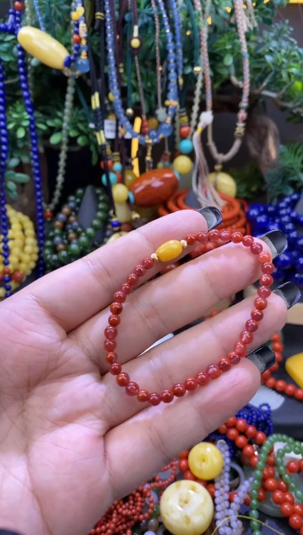 手链未镶嵌南红玛瑙南红手串