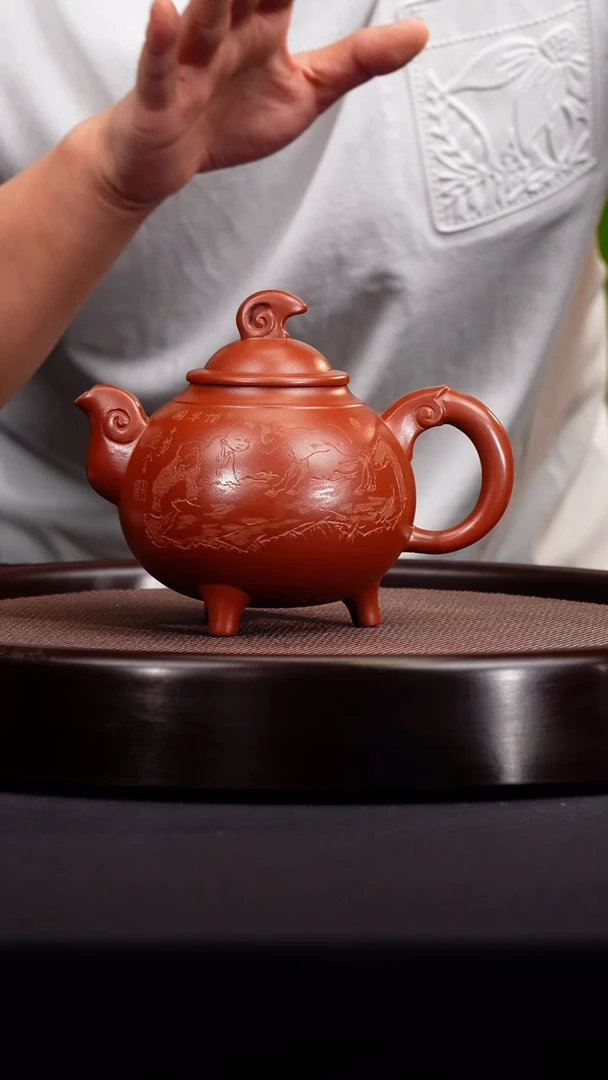 茶壶紫砂宜兴紫砂原矿壶