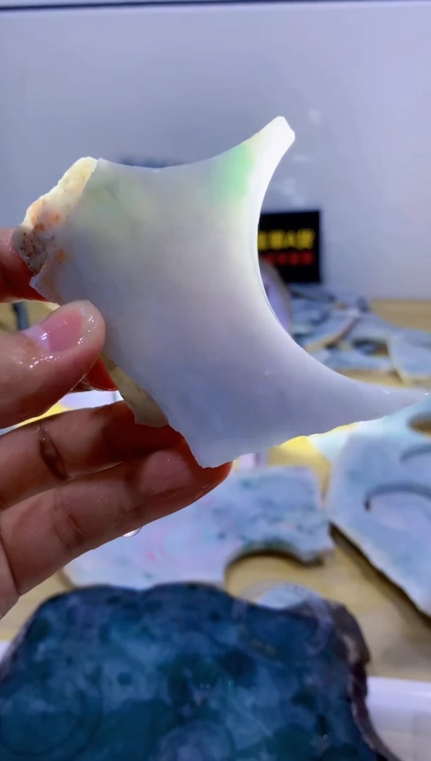 翡翠裸石0蒙0翡翠珠宝364