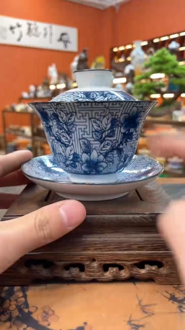 【闪购商品】@@@@@@@@@@@青花盖碗