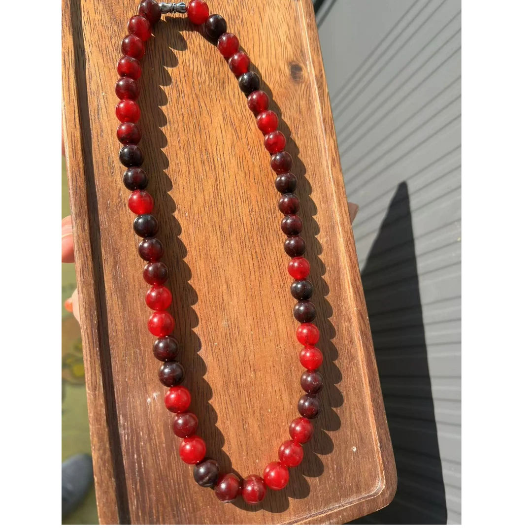 【古典珍藏】经典时尚百搭-167老蜡项链