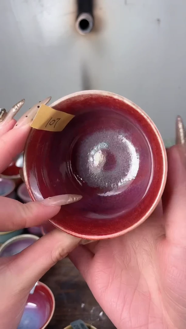 【闪购商品】摆件钧瓷手工茶器窑变