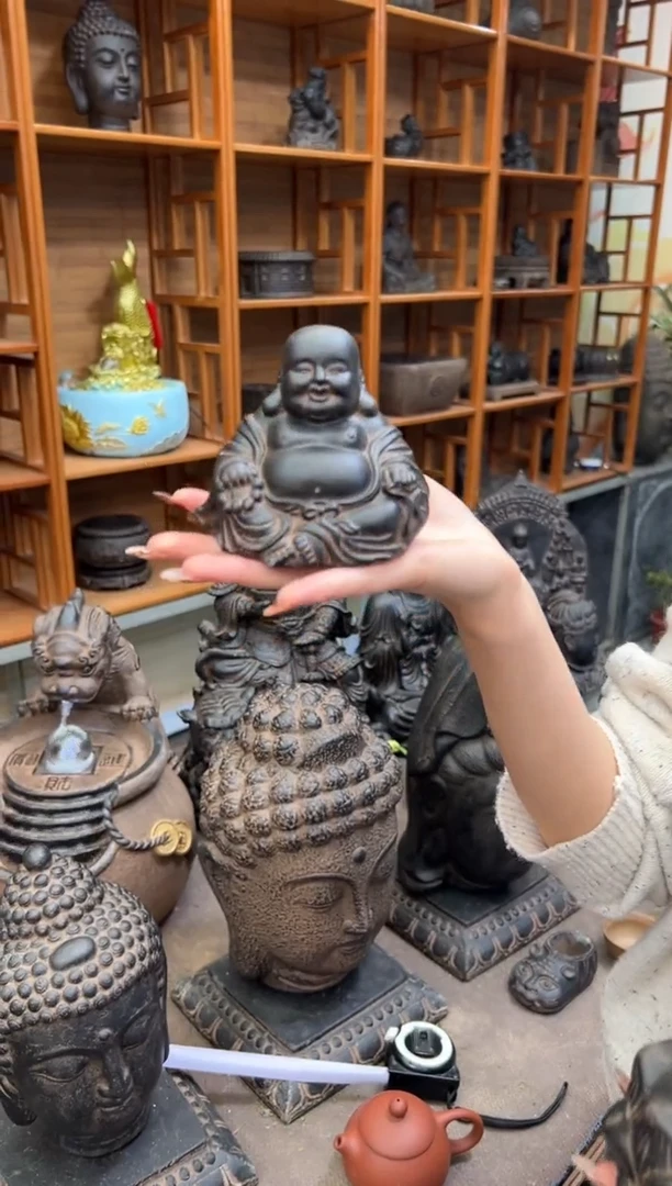 陶土【火山泥】未来佛