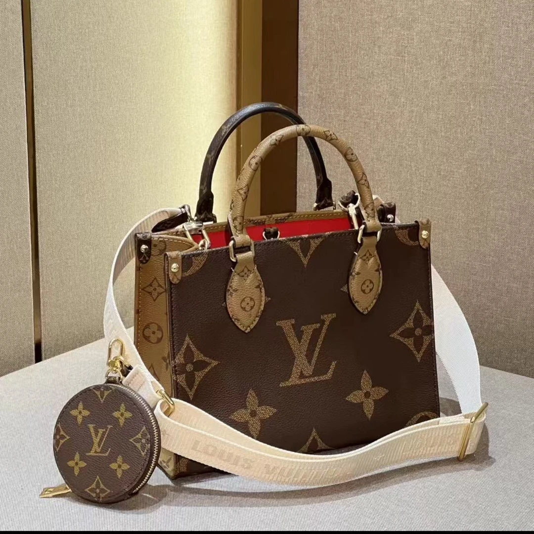 未使用 LouisVuitton/路易威登 老花OnTheGo小号托特包/13515650