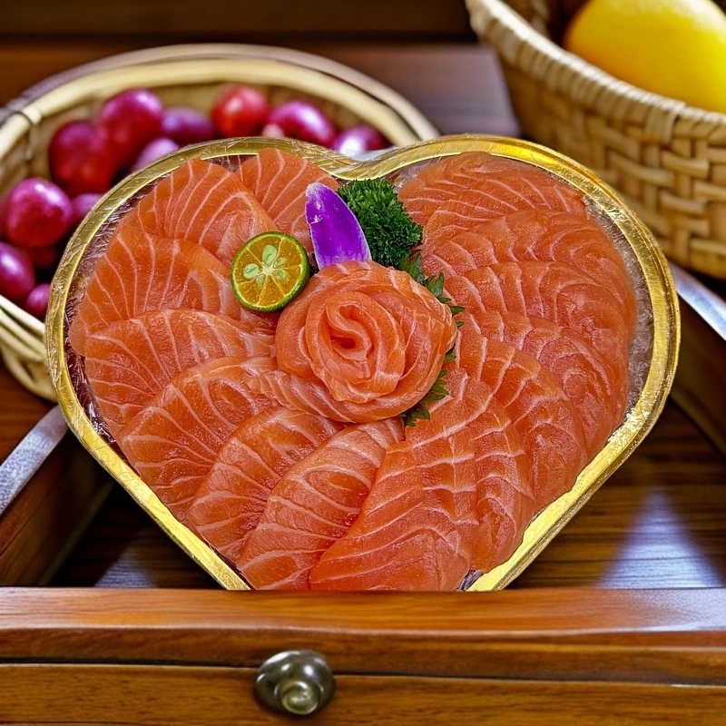 【爱心盘】丹麦三文鱼鱼肉半斤装