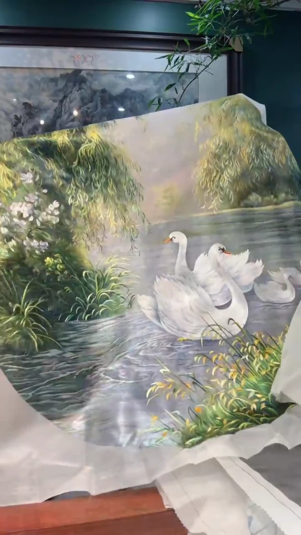 刺绣非遗苏绣手工刺绣