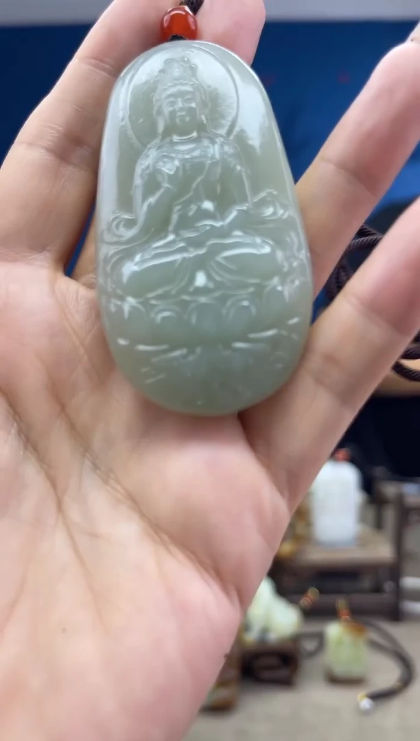 和田玉未镶嵌颈饰1