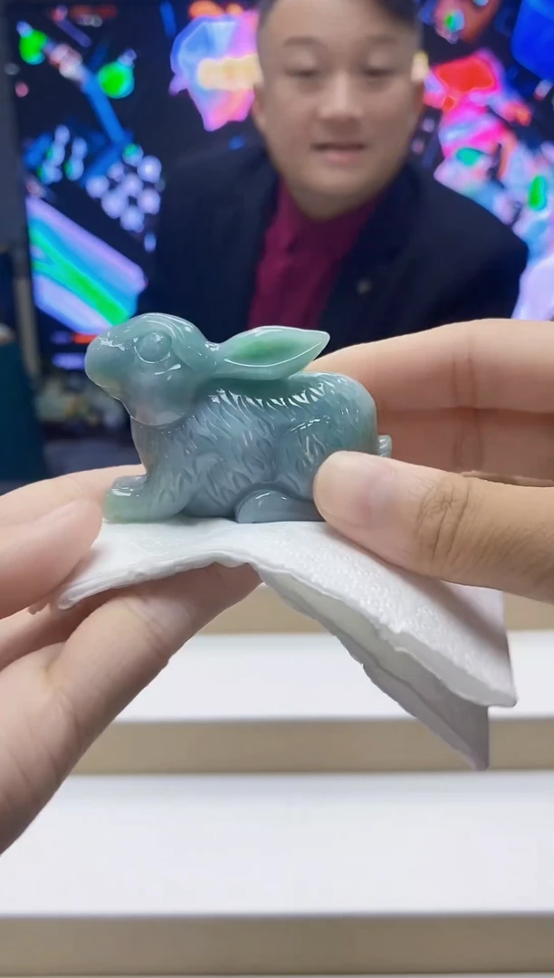 未镶嵌定制翡翠-毛货挂件13