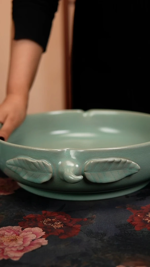 瓷片原产地原矿釉汝瓷