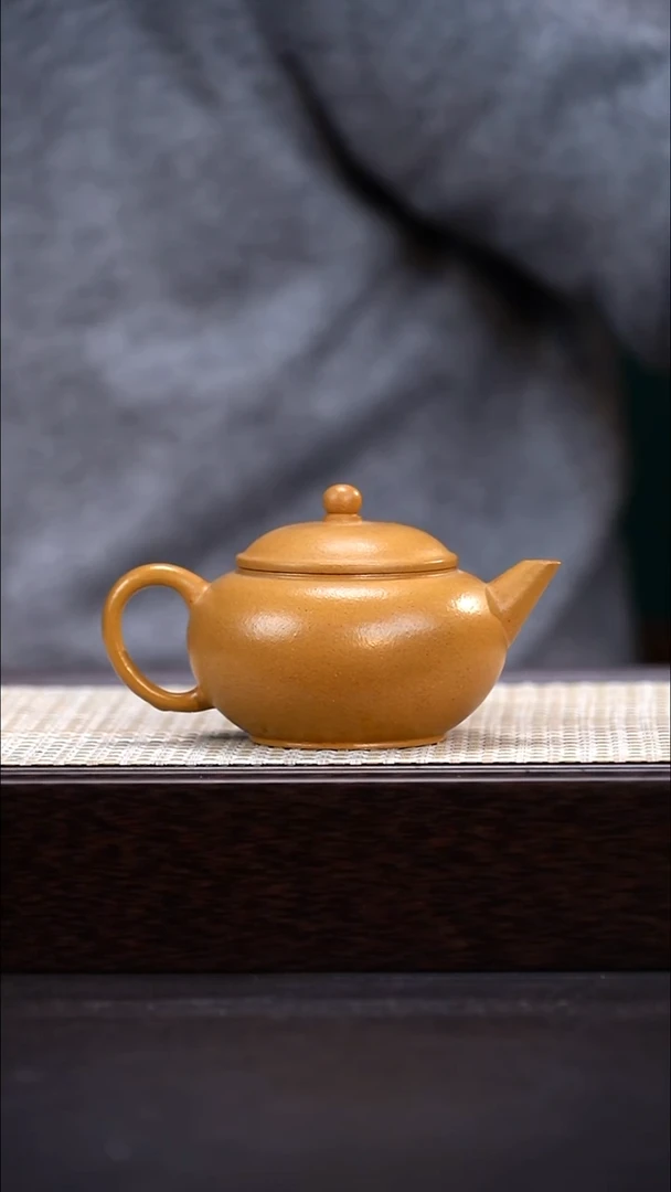 茶壶紫砂黄金段 明式水平