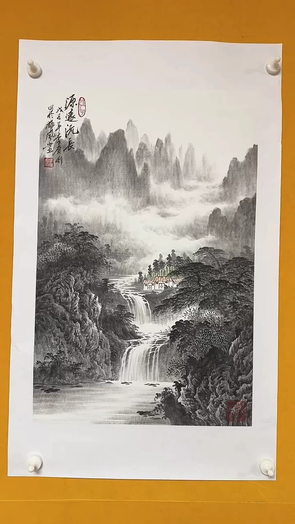 国画雄风堂书画作品