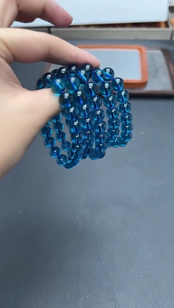 未镶嵌托帕石手串托帕石10mm