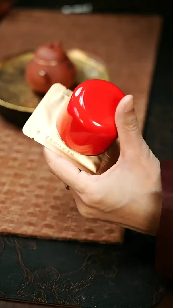 【闪购商品】憨憨甄选-小传家壶（红）-壶-茶器-茶具