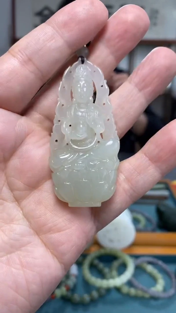 颈饰未镶嵌和田玉65