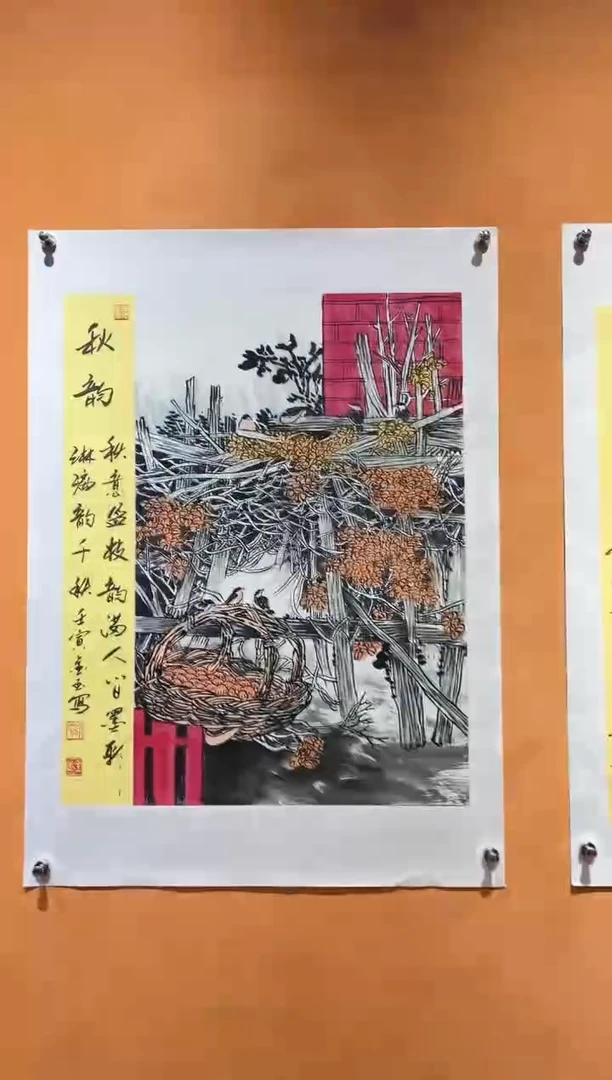 国画刘金玉老师亲笔手绘