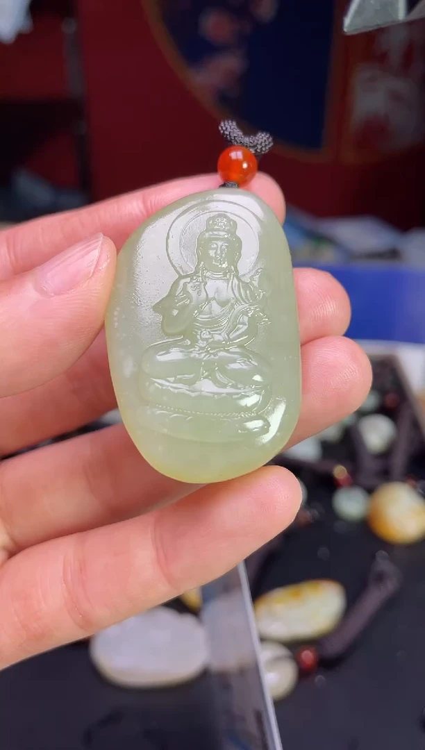 颈饰未镶嵌和田玉123