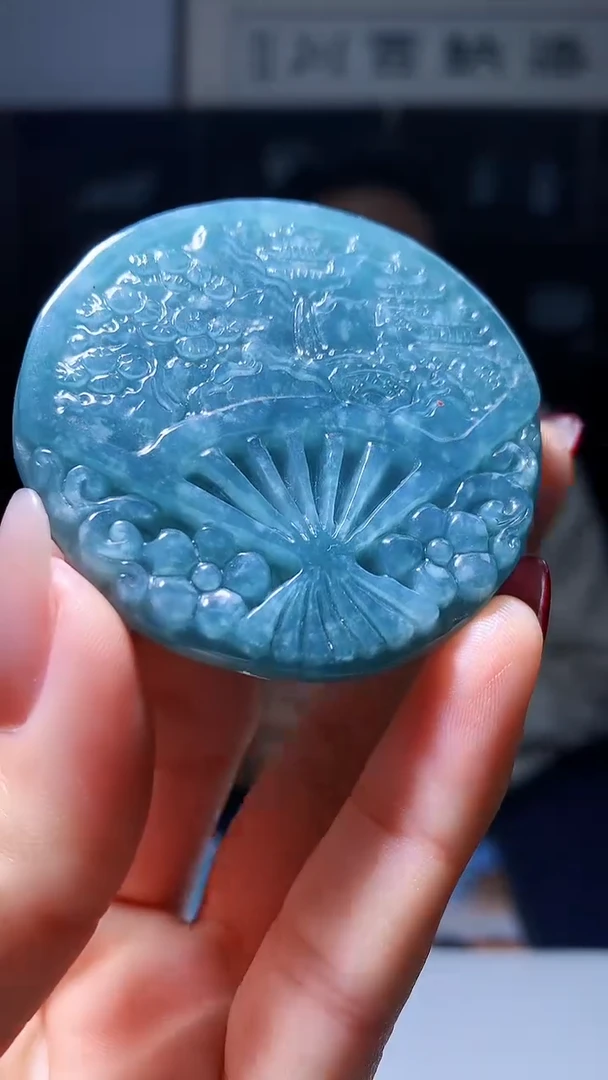 【闪购商品】翡翠颈饰未镶嵌1080hm-jj挂件6