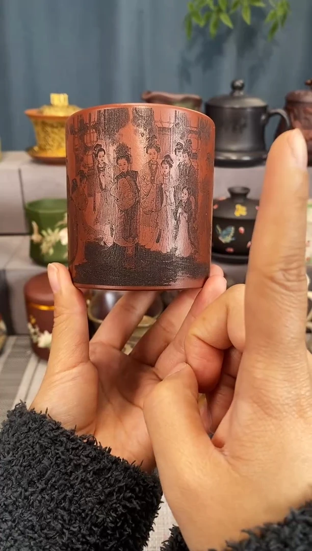 茶杯紫砂宜兴原矿紫砂闪购