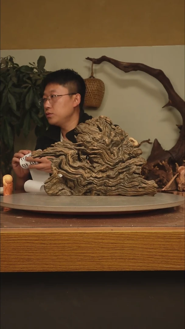 木用****8根雕摆件407