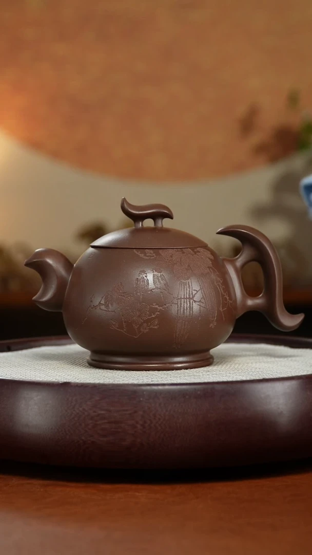 茶壶紫砂h****5宜兴紫砂壶