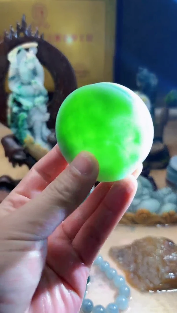 未镶嵌挂件翡翠A货张麦6354