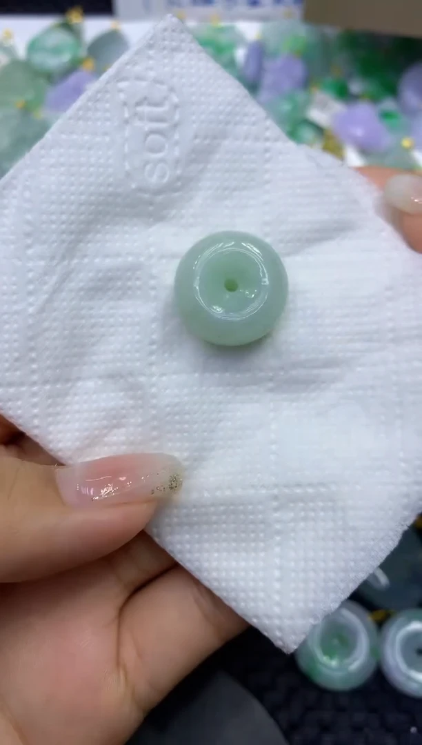 颈饰未镶嵌翡翠天然缅甸A货翡翠