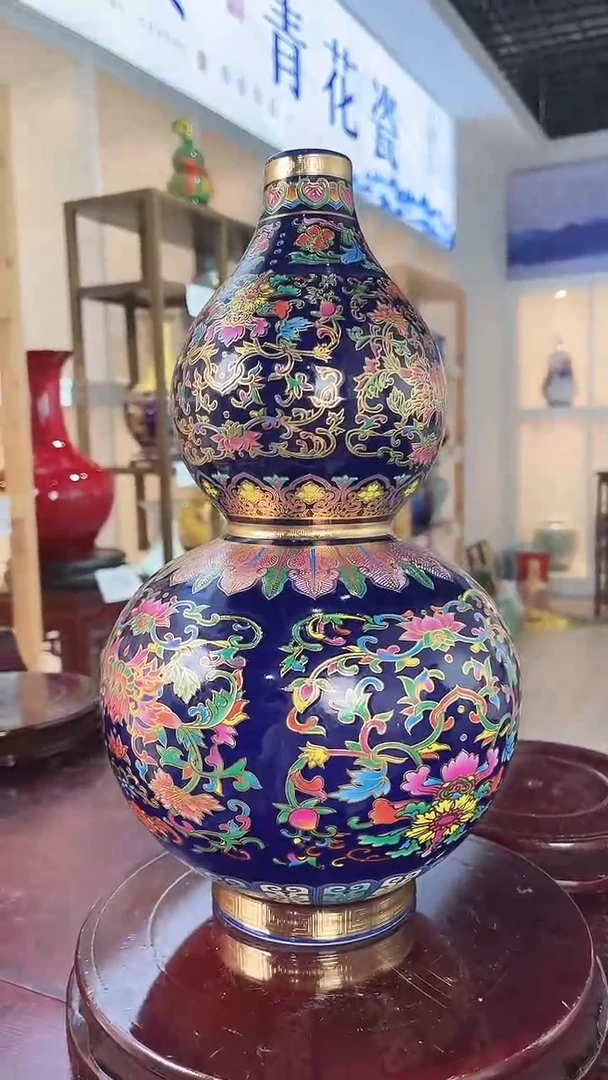 摆件景德镇陶瓷花瓶